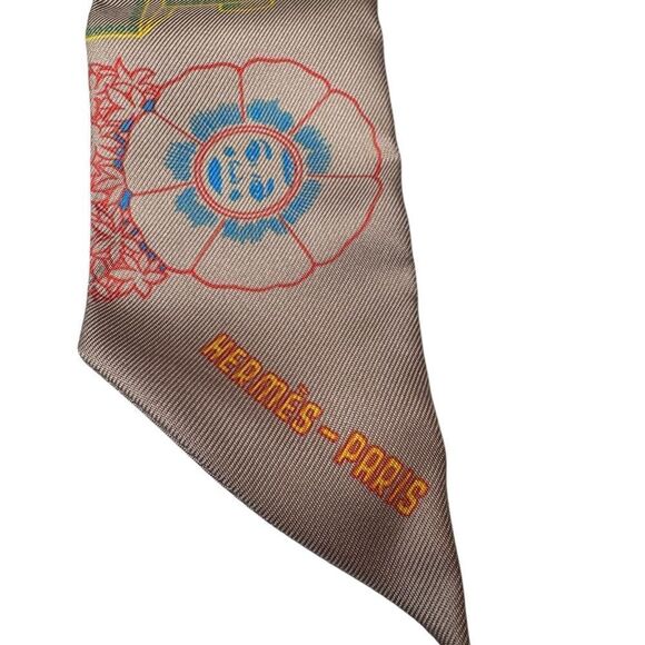 NWT Hermes Silk Dress Code Twilly - Picture 3 of 5